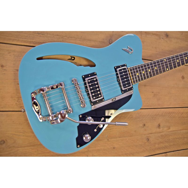 Duesenberg Caribou Narvik Blue Guitarra eléctrica tipo semi hollow body thinline duesenberg_caribou-imagen-3