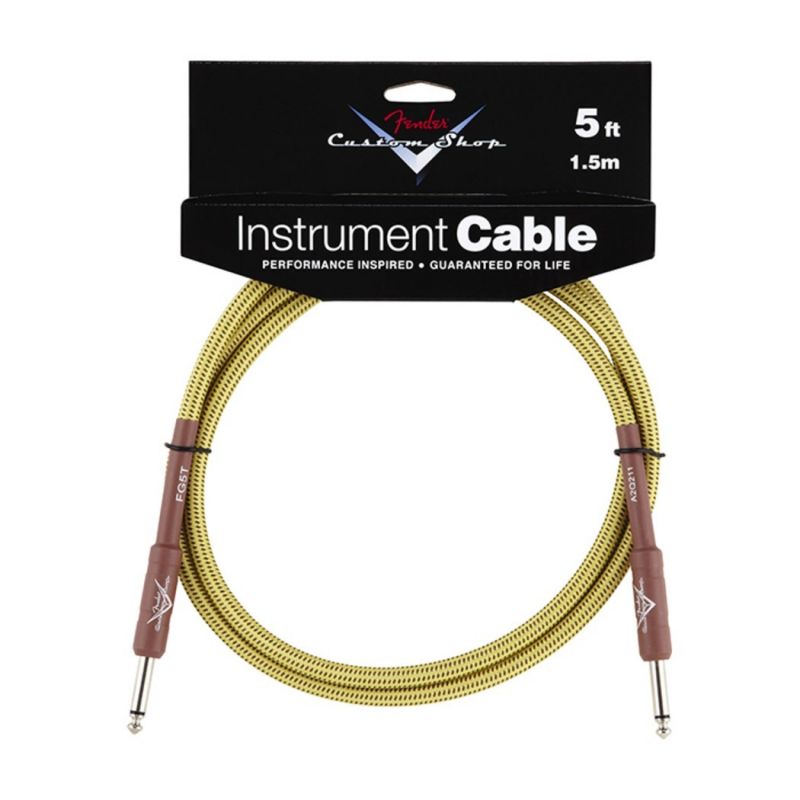 Fender Custom Shop Cable 5 Tweed Cable Fender para instrumento fender_custom-shop-cable-5-tweed-imagen-0