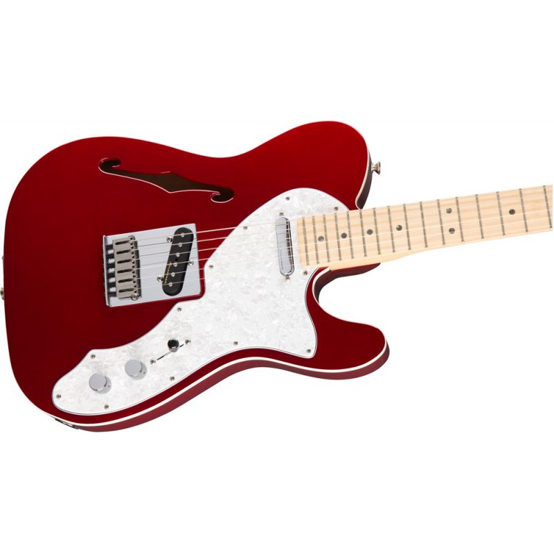 Fender Deluxe Telecaster Thinline MN Candy Apple Red Guitarra eléctrica Semi-Hollow tipo Telecaster fender_deluxe-telecaster-thinline-mn-candy-apple-r-imagen-2
