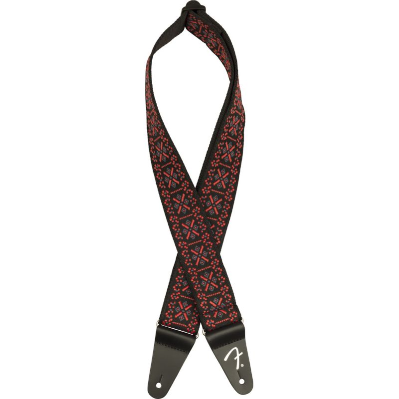 Pasadena Woven Strap Lattice Red
