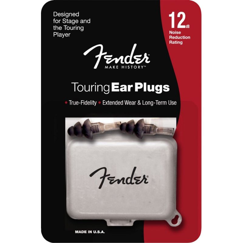 Fender Touring Series Hi Fi Ear Plugs (pareja) Tapones protectores Fender para los oidos fender_touring-series-hi-fi-ear-plugs-imagen-0