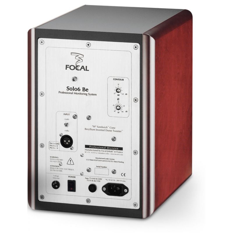 Focal Solo 6 BE cereza Monitor de estudio profesional focal_solo-6-be-cereza-imagen-1