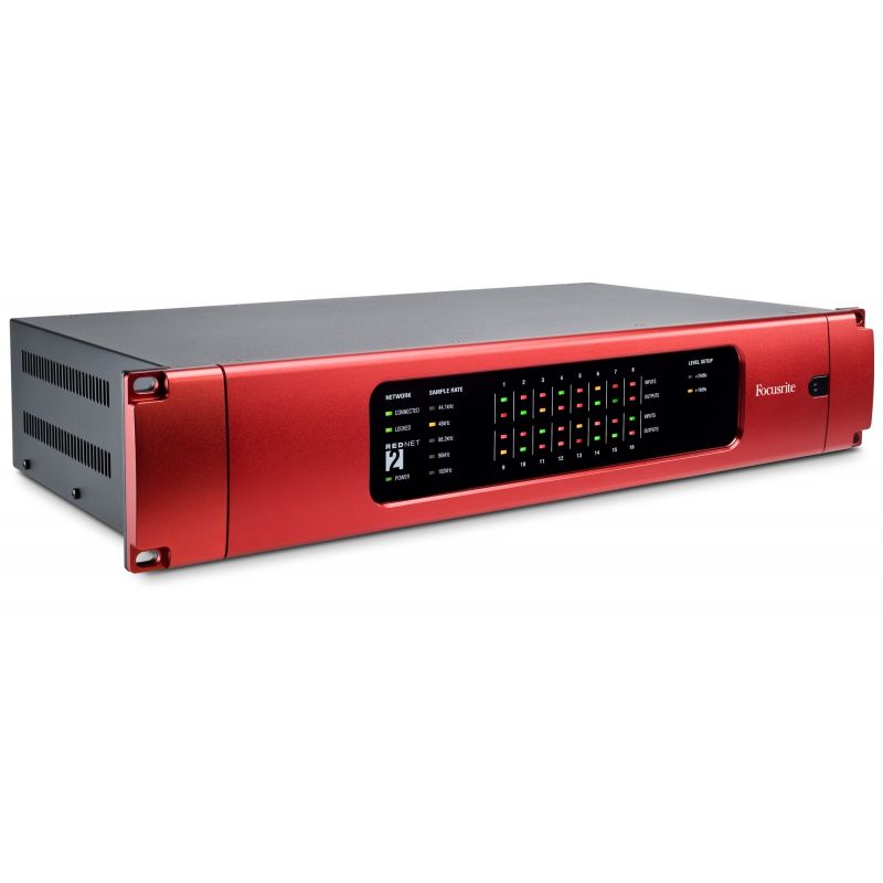 Focusrite RedNet 2 Conversor Ethernet AD/DA focusrite_focusrite-rednet-2-imagen-0