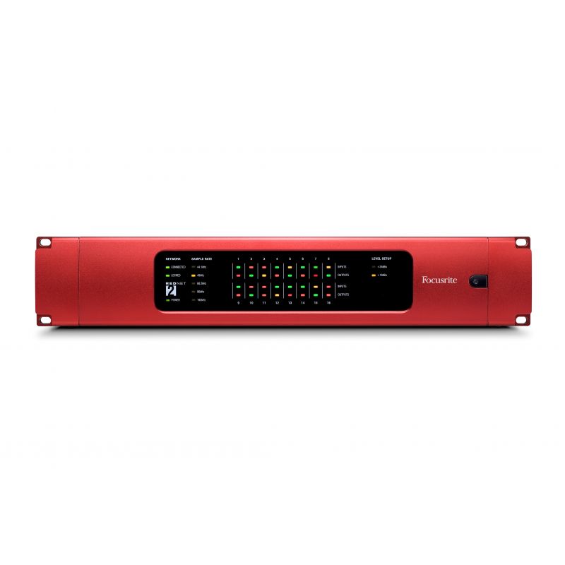 Focusrite RedNet 2 Conversor Ethernet AD/DA focusrite_focusrite-rednet-2-imagen-1