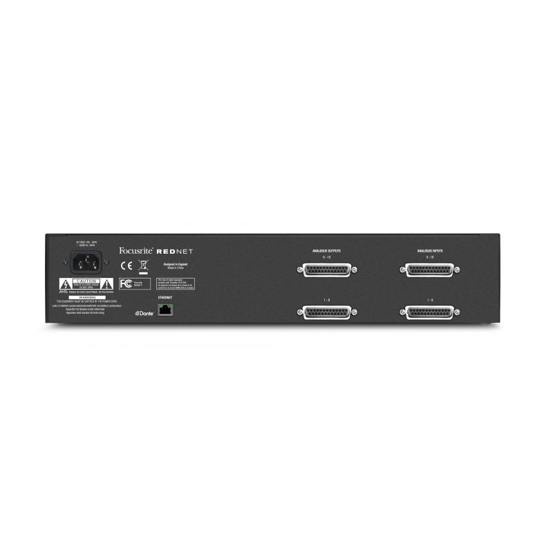 Focusrite RedNet 2 Conversor Ethernet AD/DA focusrite_focusrite-rednet-2-imagen-2