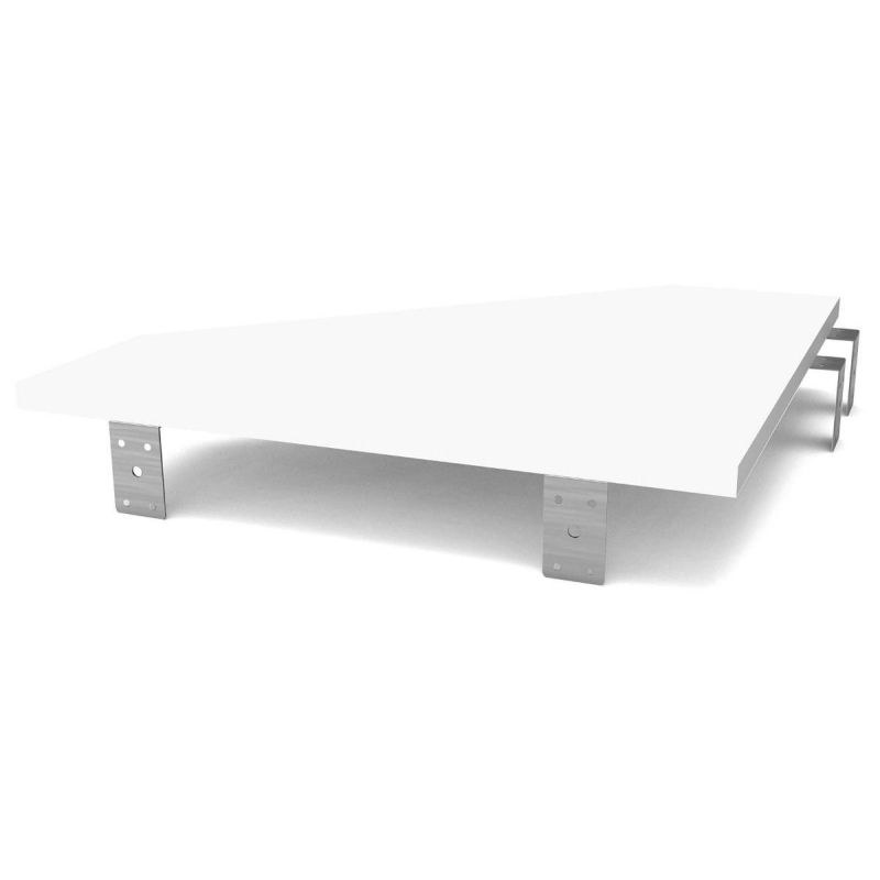 Modular Side Rack Adapter White