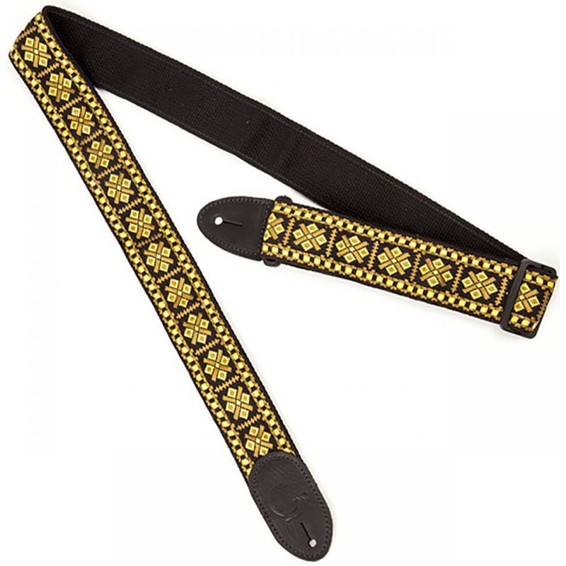G Brand Strap Diamond Black Ends BLK