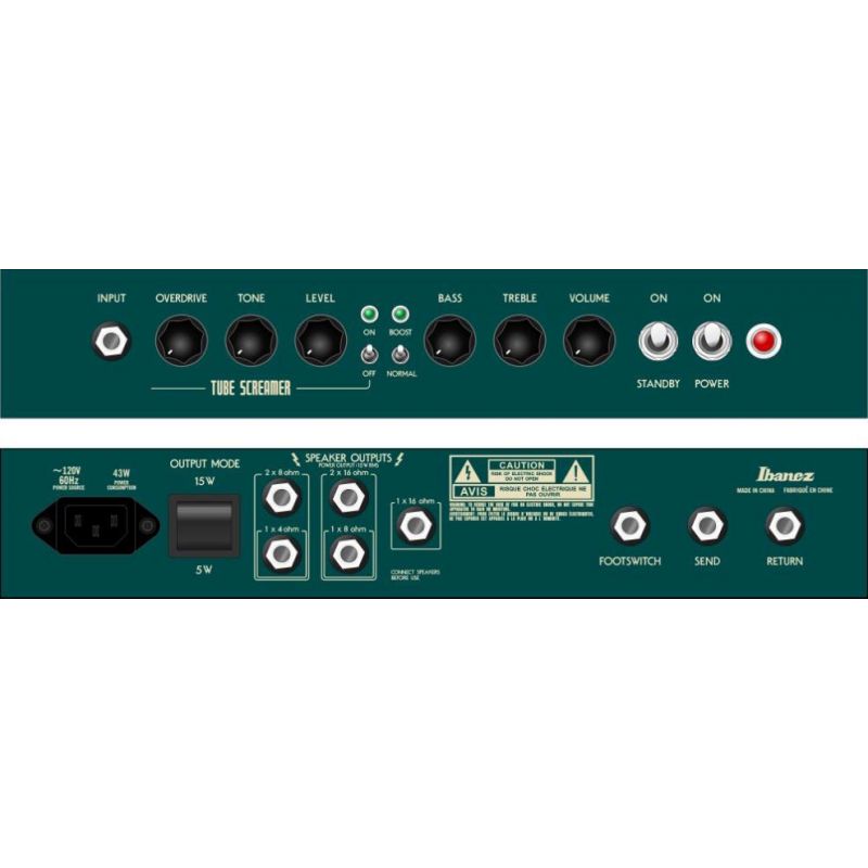 Ibanez TSA15 Amplificador combo para guitarra eléctrica ibanez_tsa15-imagen-3