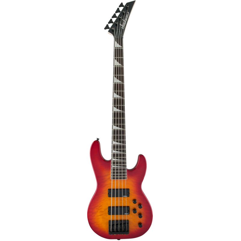 Jackson JS Concert Bass JS3VQ Cherry Burst Bajo eléctrico de 5 cuerdas jackson_js-concert-bass-js3vq-cherry-burst-imagen-0