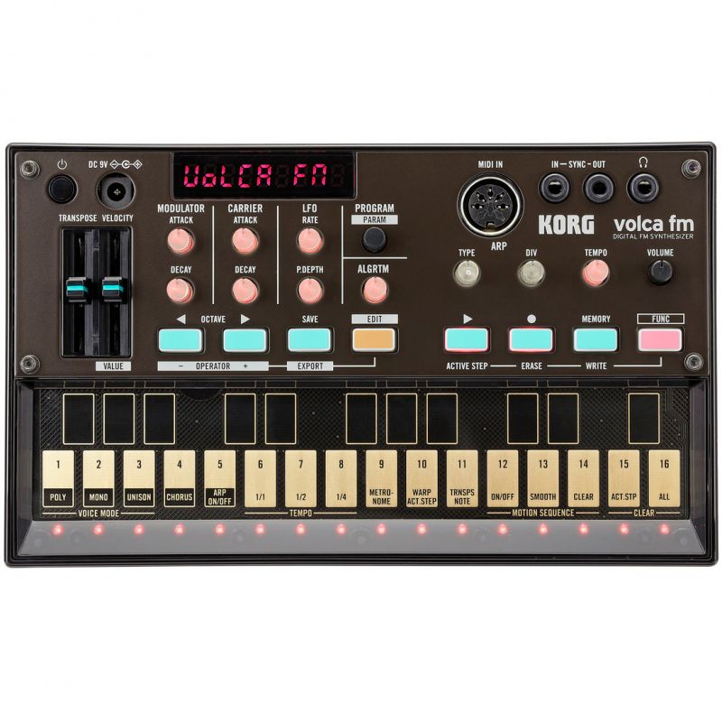 Korg Volca FM Sintetizador polifónico digital korg_volca-fm-imagen-1