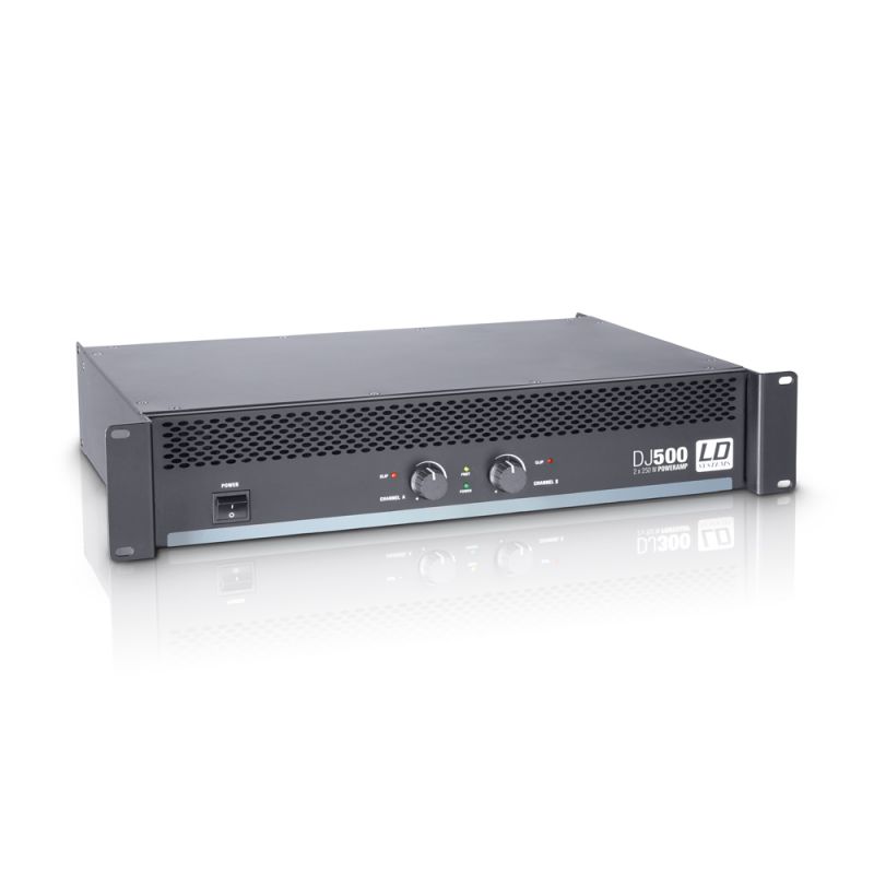 LD Systems DJ 500 Etapa de potencia de 2x 250 W a 4 Ohmios ld-systems_dj-500-imagen-0