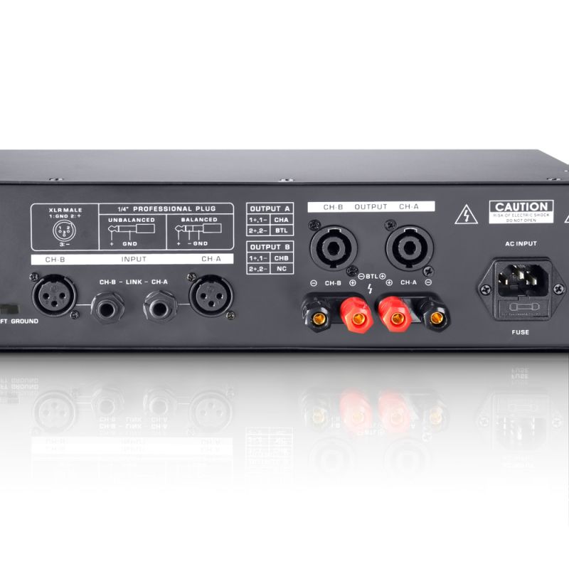 LD Systems DJ 800 Etapa de potencia de 2x 400 W a 4 Ohmios ld-systems_dj-800-imagen-3