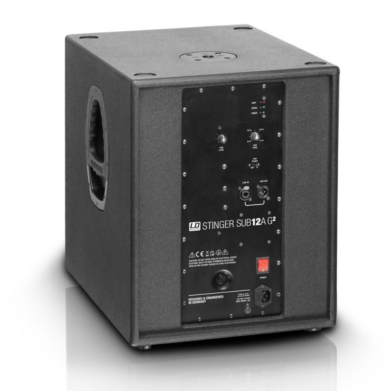 LD Systems STINGER SUB 12 A G2 Subwoofer activo de 12 pulgadas ld-systems_stinger-sub-12-a-g2-imagen-1