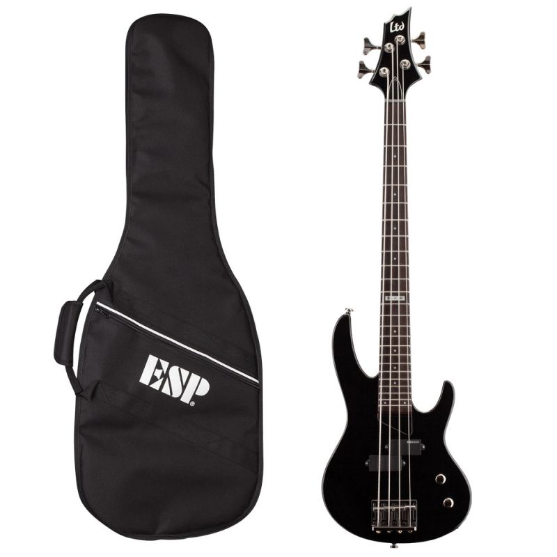 LTD B4JRBLK Kit w/bag Bajo eléctrico de 4 cuerdas ltd_b4jrblk-kit-w-bag-imagen-0