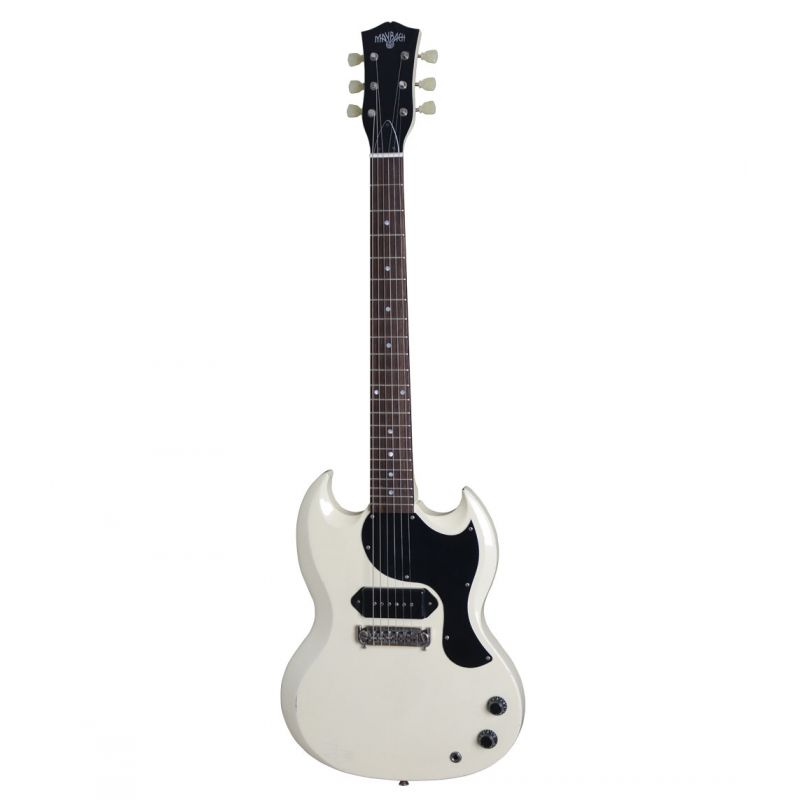 Maybach Guitars Albatroz '65 Vintage White Aged Guitarra eléctrica Maybach tipo sg maybach-guitars_albatroz-65-vintage-white-aged-imagen-0