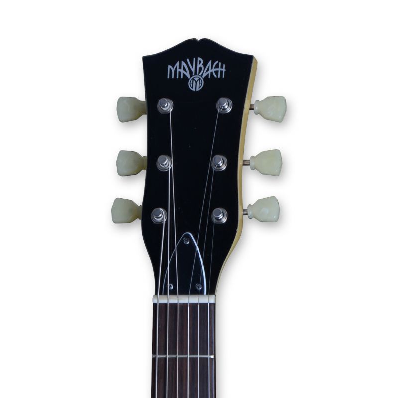 Maybach Guitars Albatroz '65 Vintage White Aged Guitarra eléctrica Maybach tipo sg maybach-guitars_albatroz-65-vintage-white-aged-imagen-3