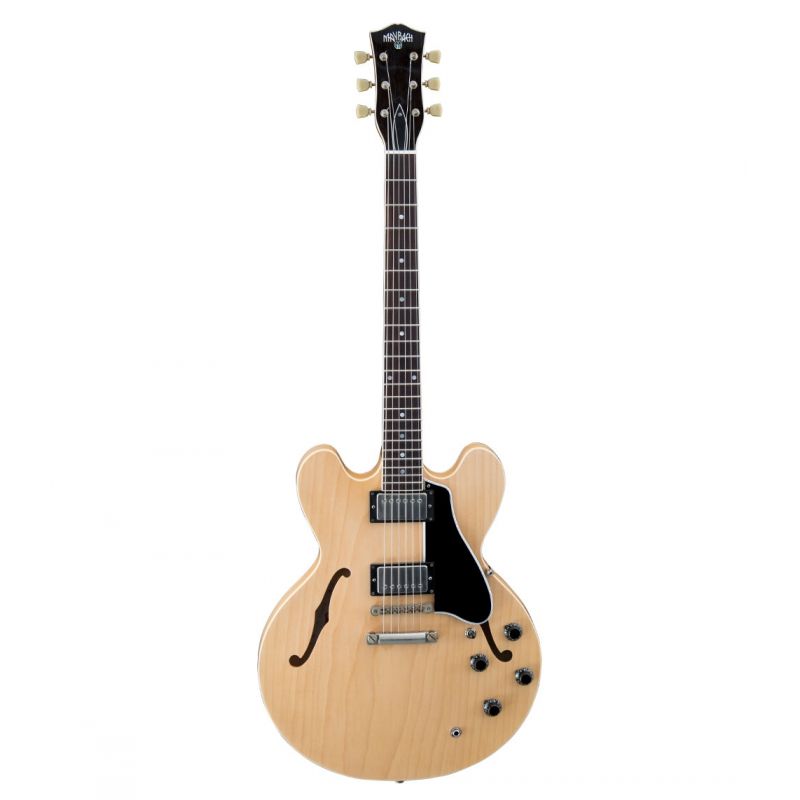 Maybach Guitars Capitol '59 Natural Aged Guitarra eléctrica Semi-Hollow maybach-guitars_capitol-59-antique-natural-aged-imagen-0