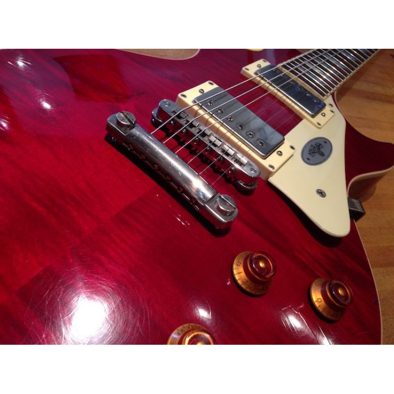 Maybach Guitars Lester Wild Cherry 59 aged Guitarra eléctrica Maybach tipo lp maybach-guitars_lester-wild-cherry-59-aged-imagen-3