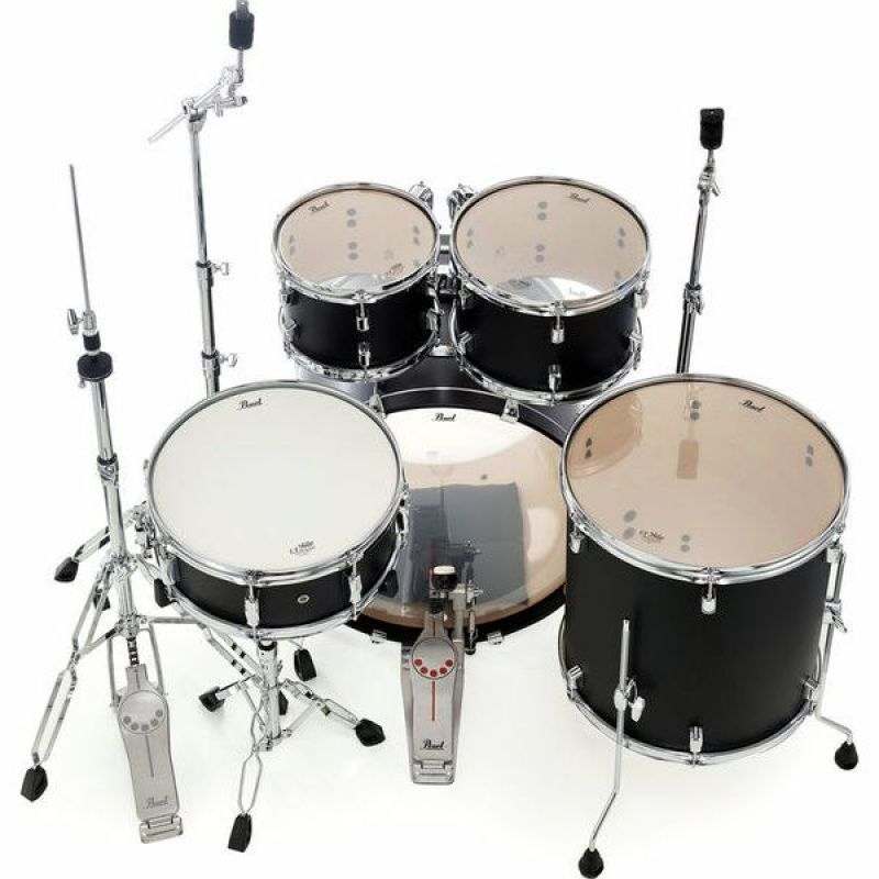Pearl Decade Maple Studio Satin Slate Black Batería acústica con herrajes pearl_decade-maple-studio-s-black-imagen-1