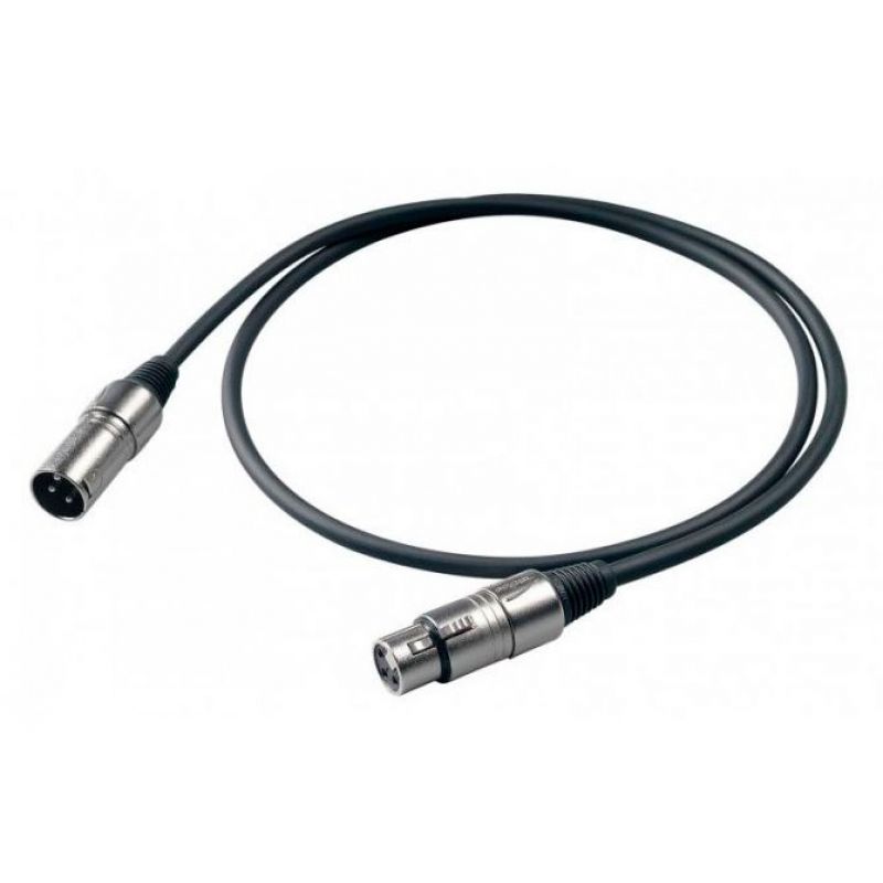 Proel ESO210LU3 Cable de micrófono de 3 m proel_eso210lu3-canon-canon-3mts-neutrik-imagen-0
