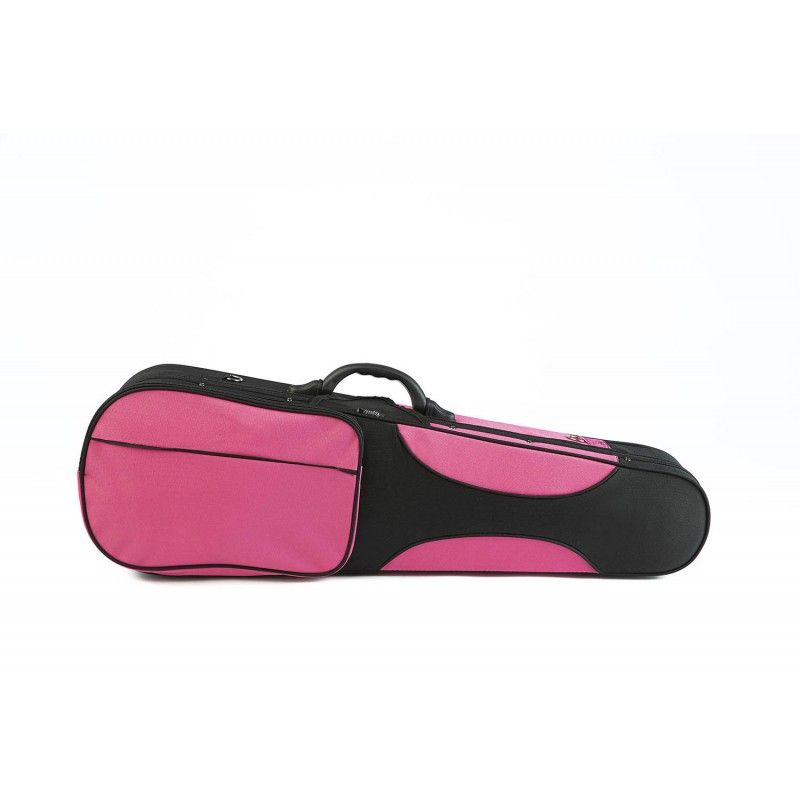 Estuche de violín/viola forma  4/4 Pink