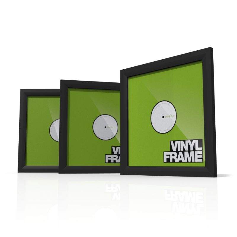 Vinyl Frame Set 12 Negro