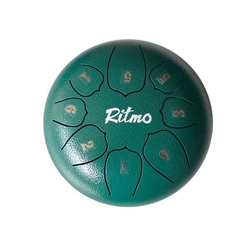 Mini Tongue Drum 6" Verde