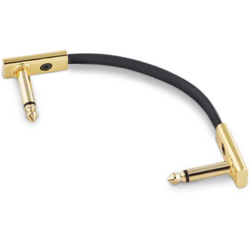 rockboard_flat-patch-cable-gold-10-cm-imagen-1