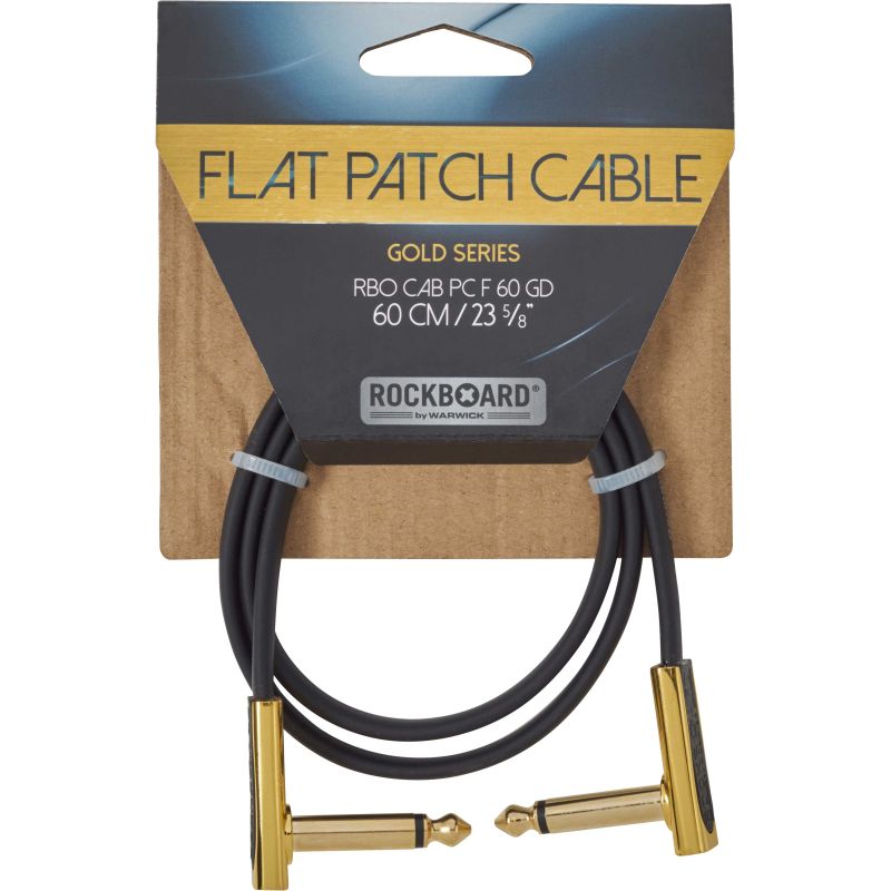 Flat Patch Cable Gold 60 CM