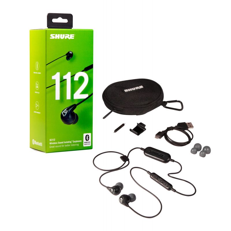 Shure SE112 K BT1 Auricular in-ear con Bluetooth shure_se112-k-bt1-imagen-2