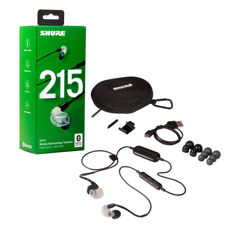 Shure SE215 CL BT1 Auricular in-ear con Bluetooth shure_se215-cl-bt1-imagen-2