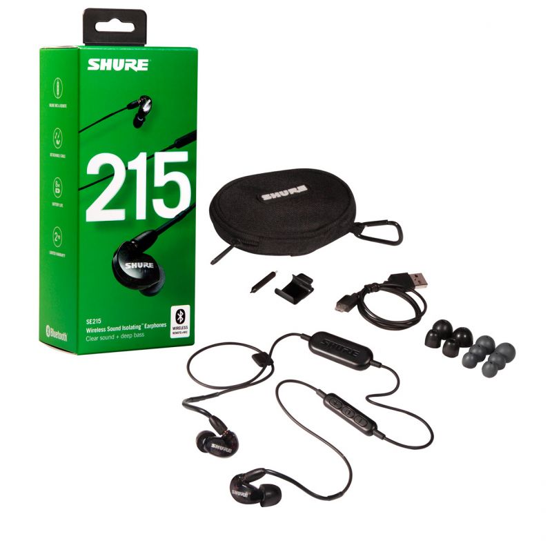Shure SE215 K BT1 Auricular in-ear con Bluetooth shure_se215-k-bt1-imagen-2