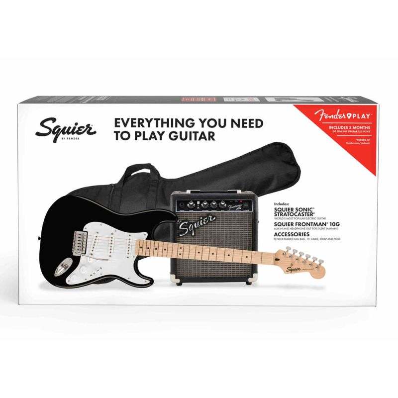 Sonic Stratocaster Pack Black