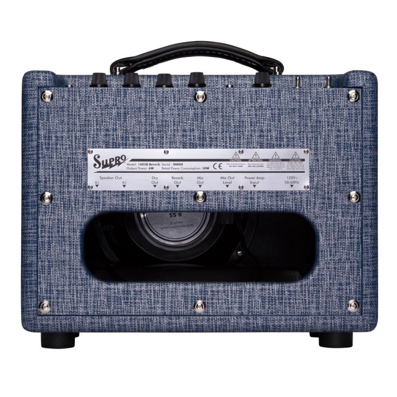 Supro 1605R Reverb Amplificador a válvulas para guitarra eléctrica supro_1605r-reverb-imagen-1