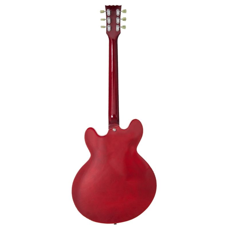 Vintage VSA500P ReIssued Cherry Red Guitarra eléctrica semi hollow vintage_vintage-semi-ac-guitar-chrome-soapbar-ch-r-imagen-1