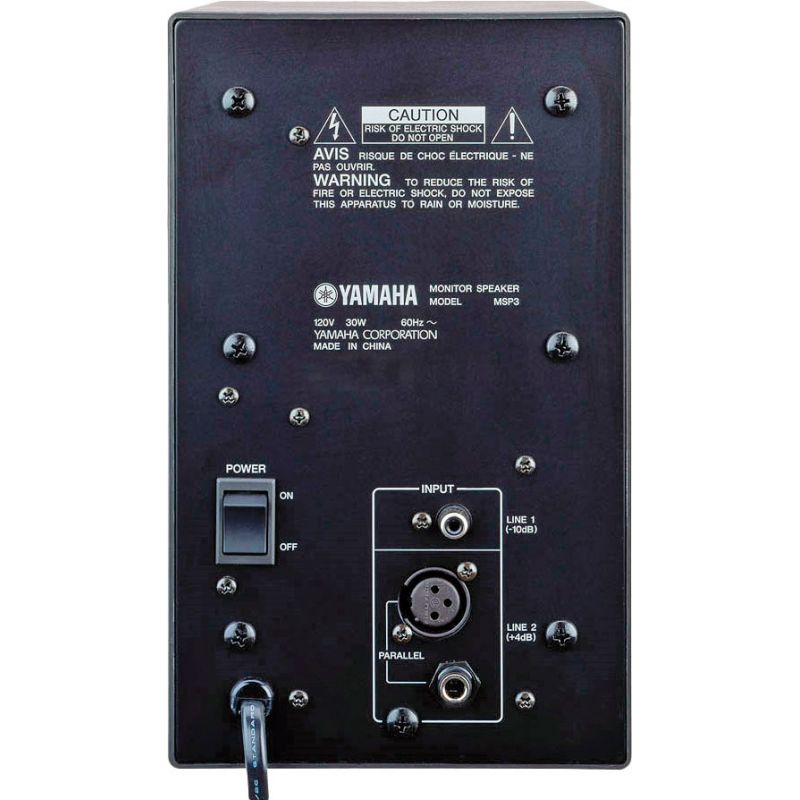 Yamaha MSP3 Monitor de estudio autoamplificado yamaha_msp3-imagen-1
