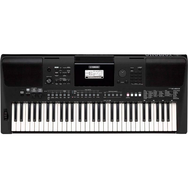 Yamaha PSR E463 + KSX 1 Pack Teclado + Soporte Tijera PSR E463
