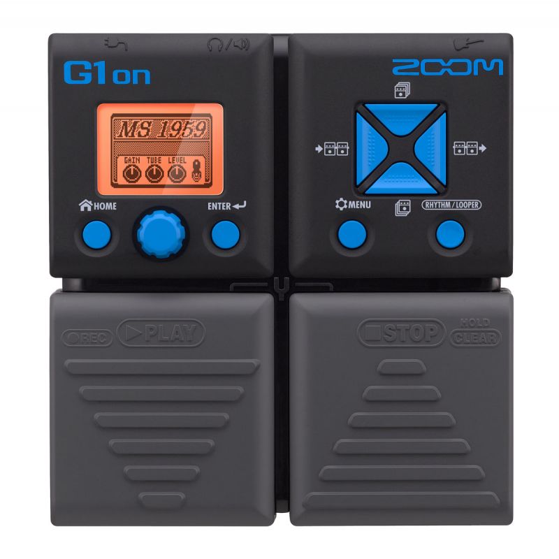 Zoom G1 ON Multiefectos para guitarra eléctrica zoom_g1-on-imagen-1