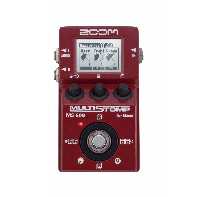 Zoom MS 60B Multiefectos para bajo tipo Stompbox zoom_ms-60b-imagen-0