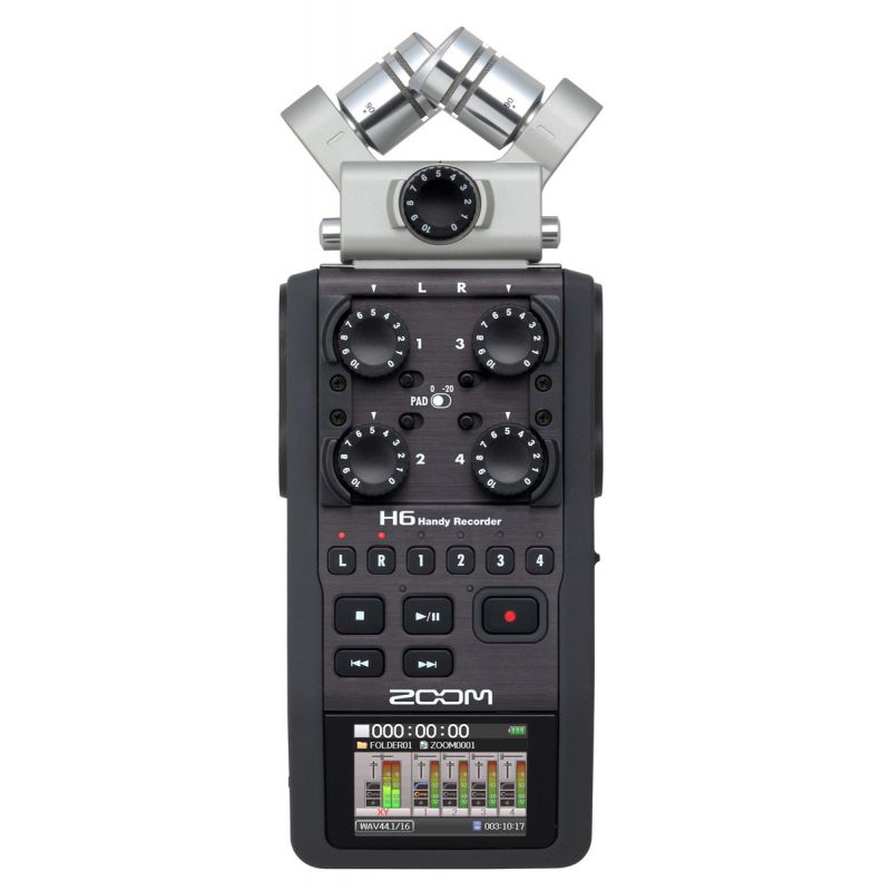Zoom H6 + APH 6 Pack Grabador multipistas digital zoom_pack-h6-imagen-1